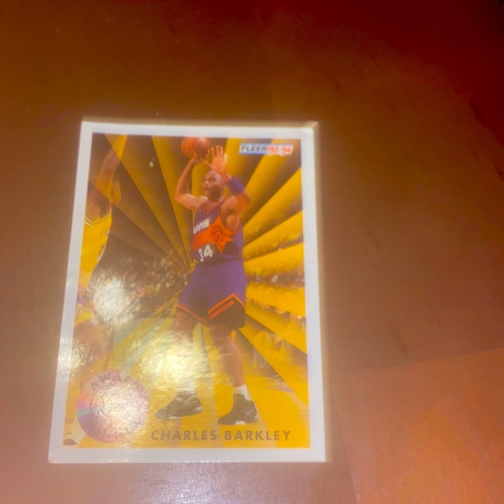 Fleer93-94 Charles Barkley MVP Card Award Winner